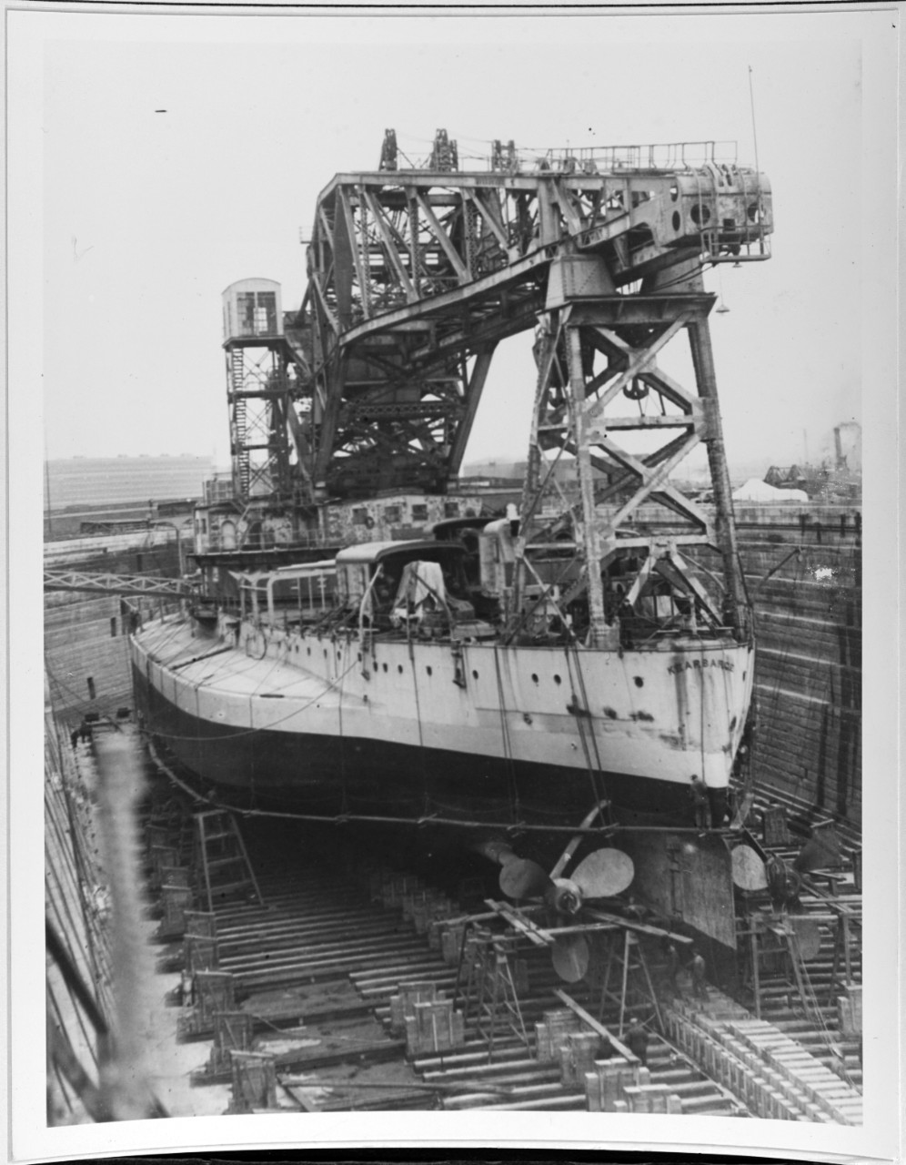 Photo #: NH 69051  U.S. Crane Ship Kearsarge