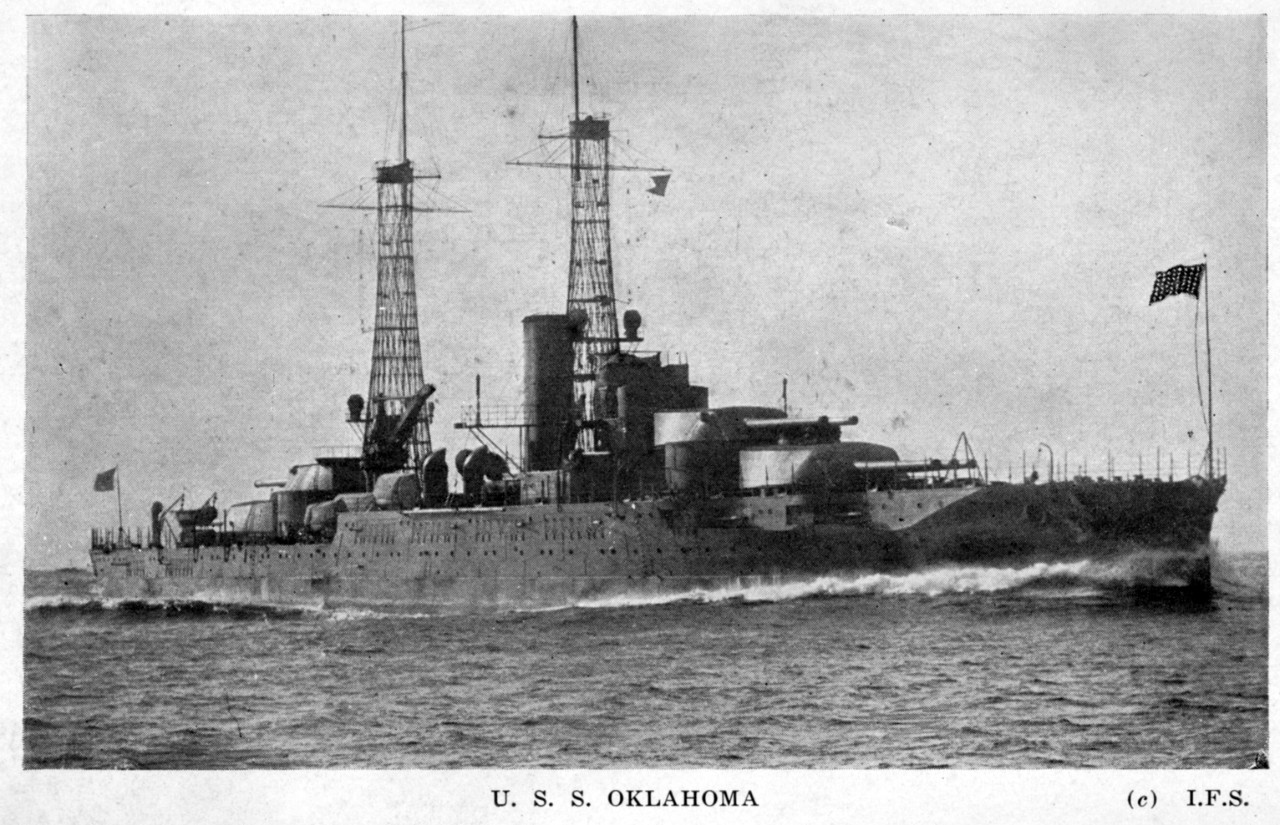 Photo #: NH 105733  USS Oklahoma