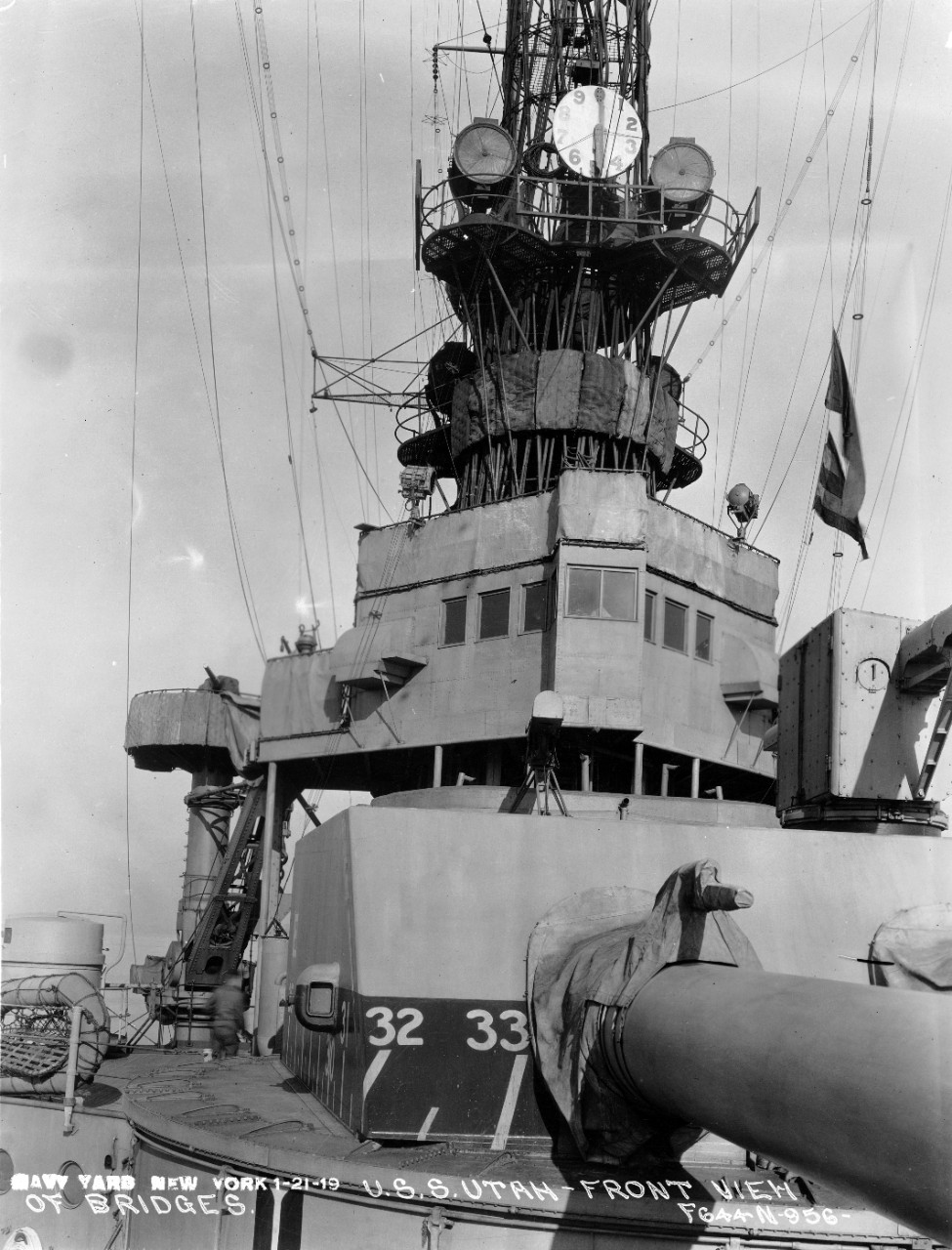 Photo #: NH 76569  USS Utah (AG-16)