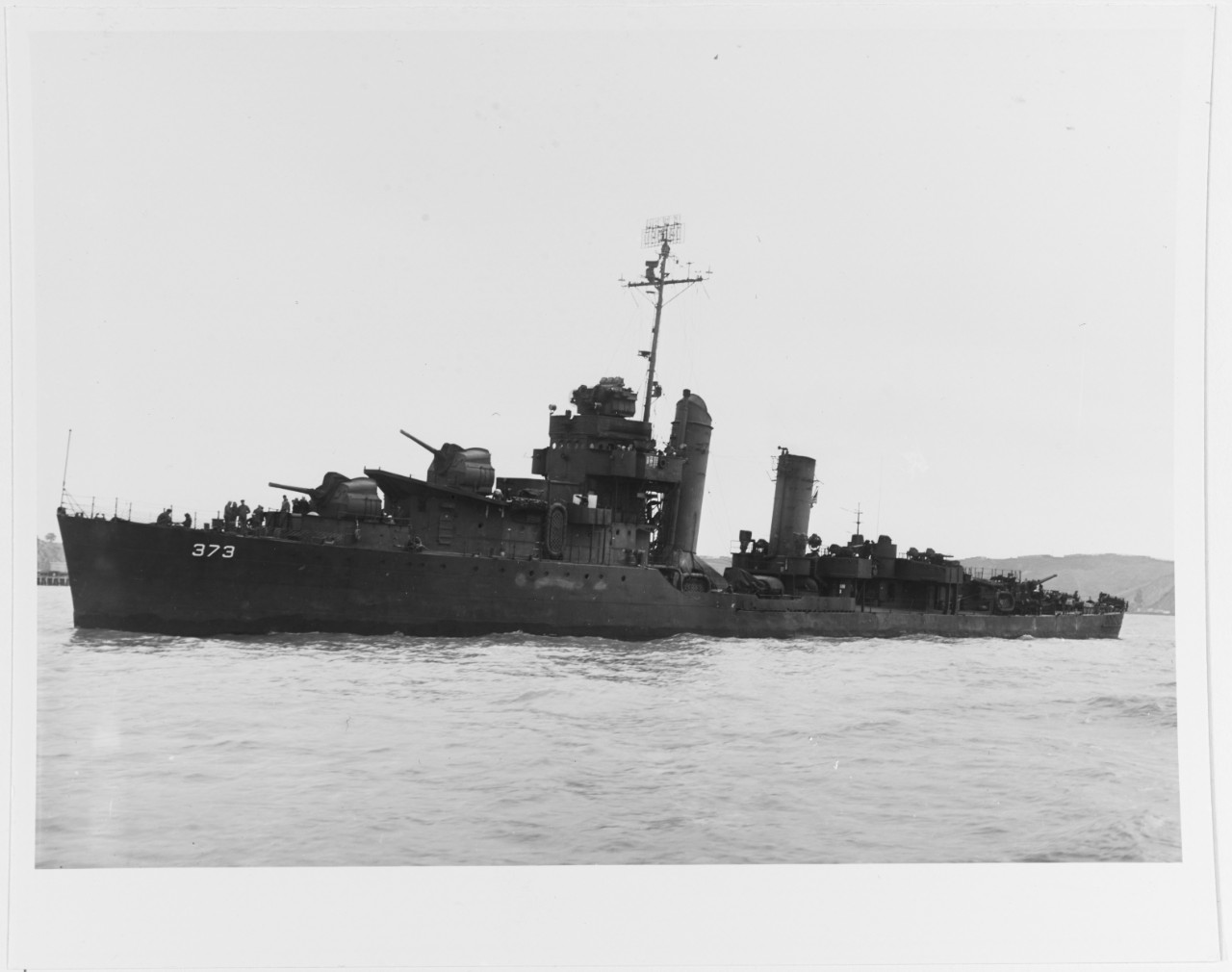 Photo #: 19-N-88280  USS Shaw (DD-373)